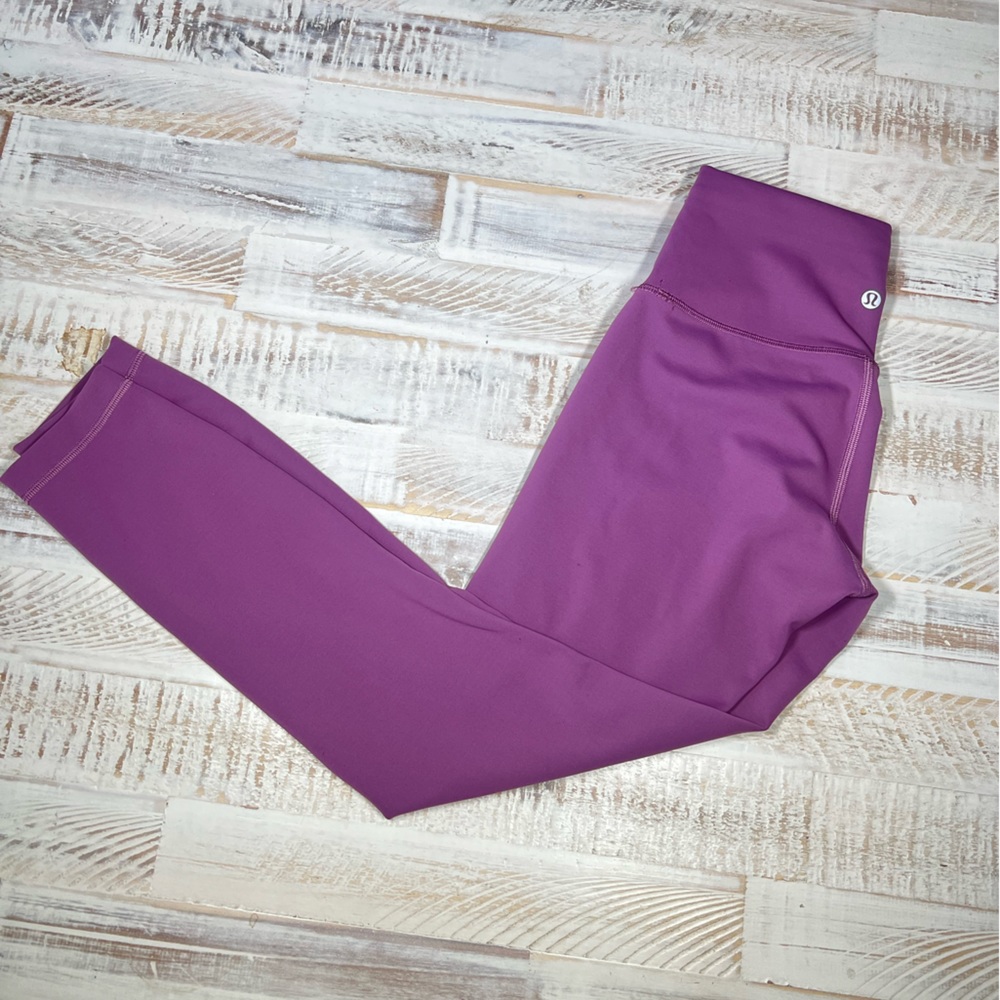 Lululemon leggings plum purple size 6